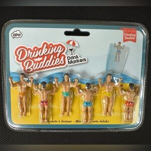NPW Drink Markers‎ Drinking Buddies New novelty Brad Mitch Josh
